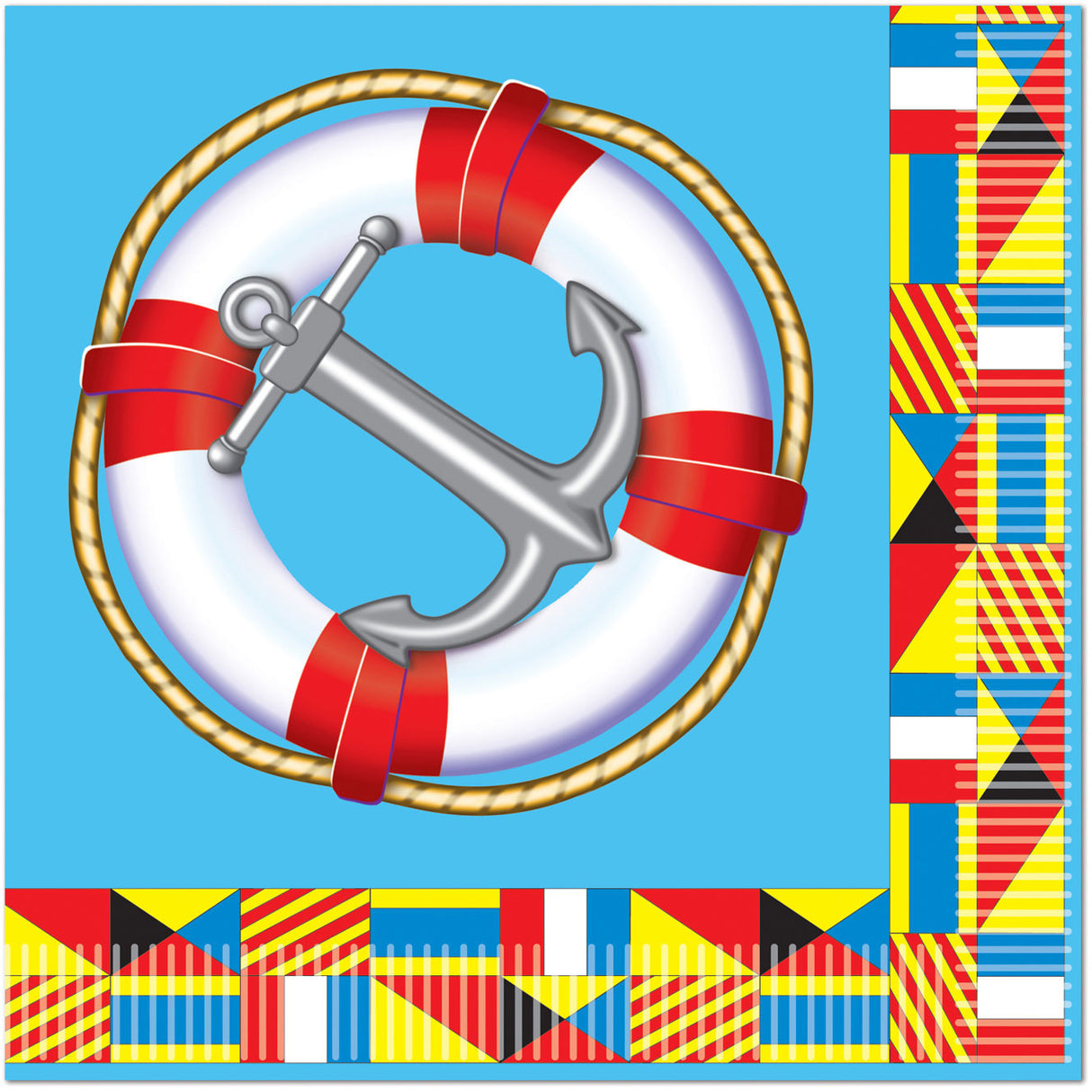 Nautical Luncheon Napkins