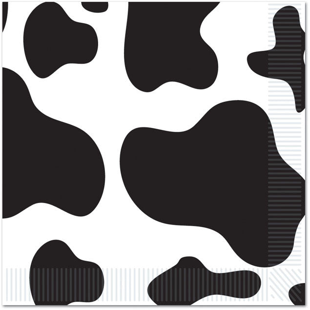 Cow Print Luncheon Napkins