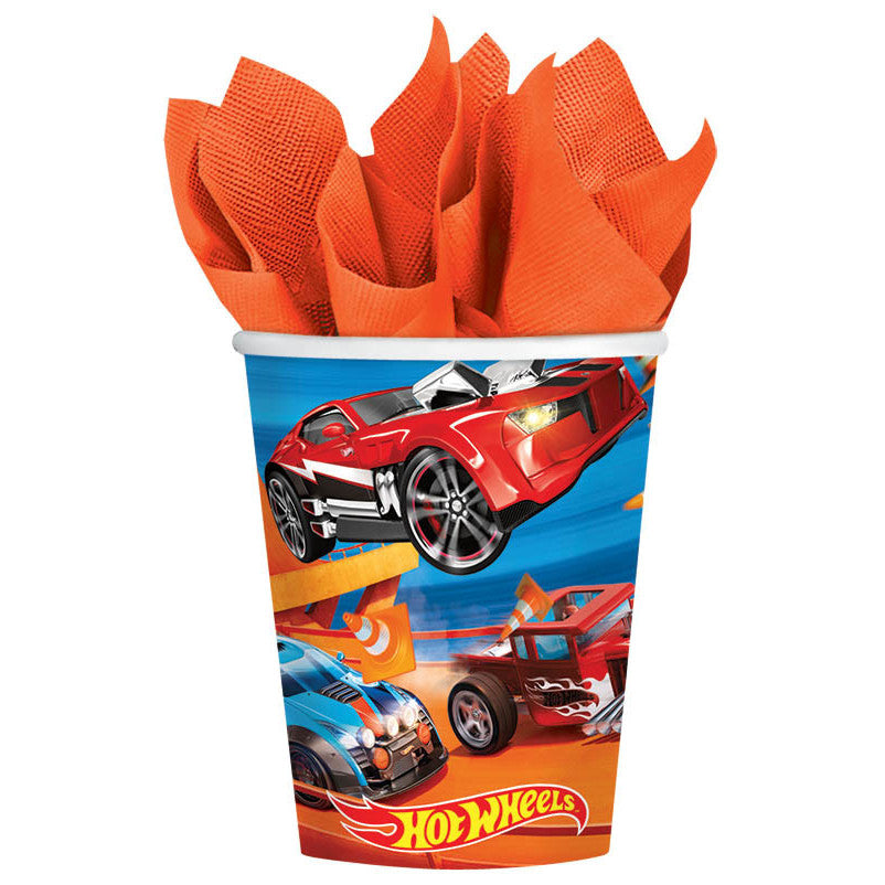 Hot Wheels Wild Racer 9oz Paper Cups (8ct)