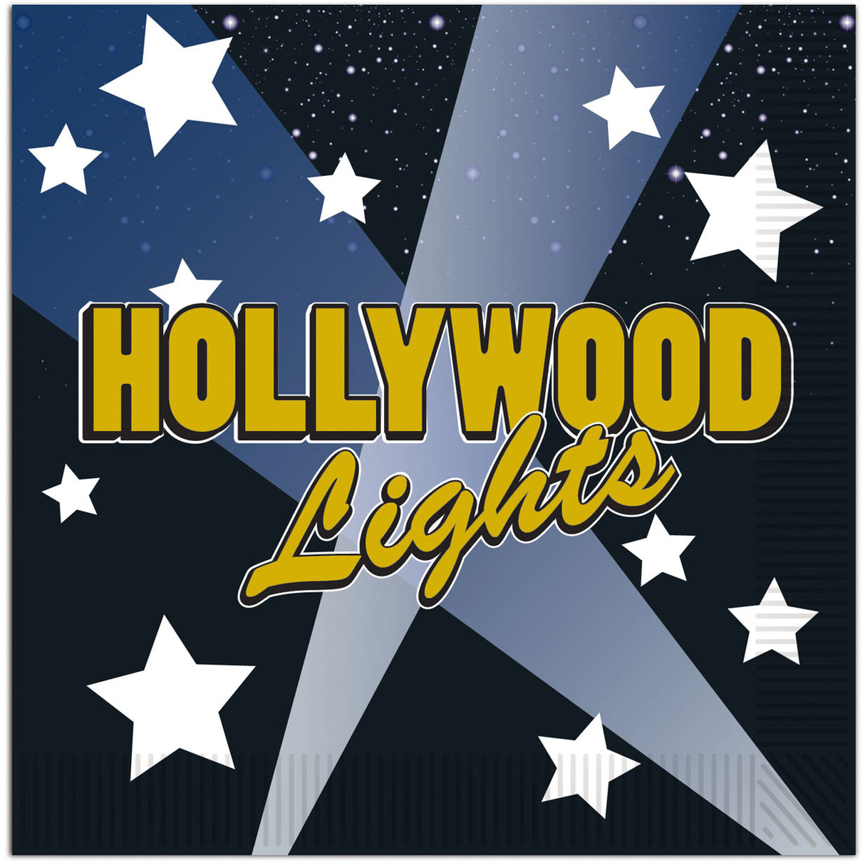 Hollywood Lights Beverage Napkins