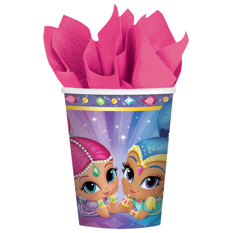 Shimmer and Shine 9oz Paper Cups (8ct)