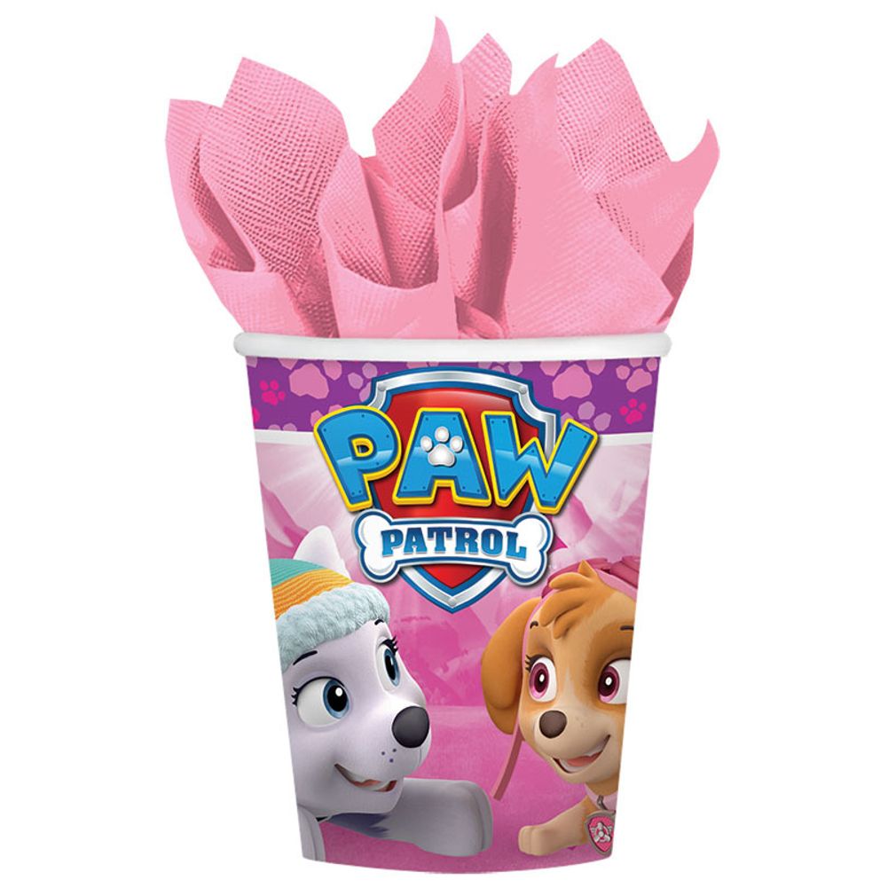 Paw Patrol Girl 9oz Paper Cups (8ct)