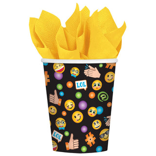 LOL Emojis 9oz Paper Cups (8ct)