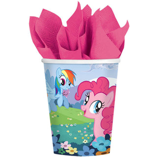 My Little Pony Friendship 9oz Paper Cups (8ct)
