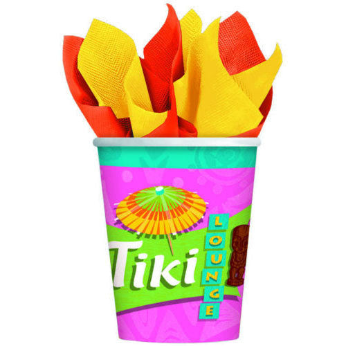 Tiki Lounge 9oz Paper Cups (8ct)
