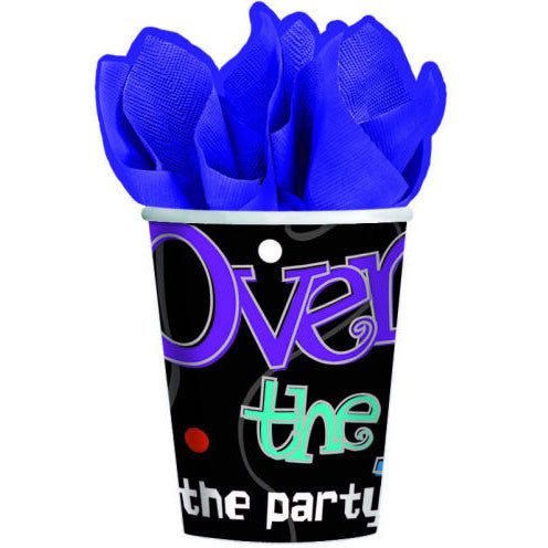 The Party Continues Over The HIll 9oz Paper Cups (8ct)