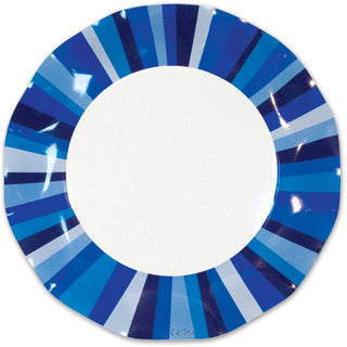 Blue Stripe Plates