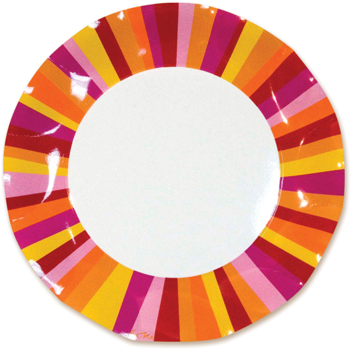 Party Stripe Large Plates