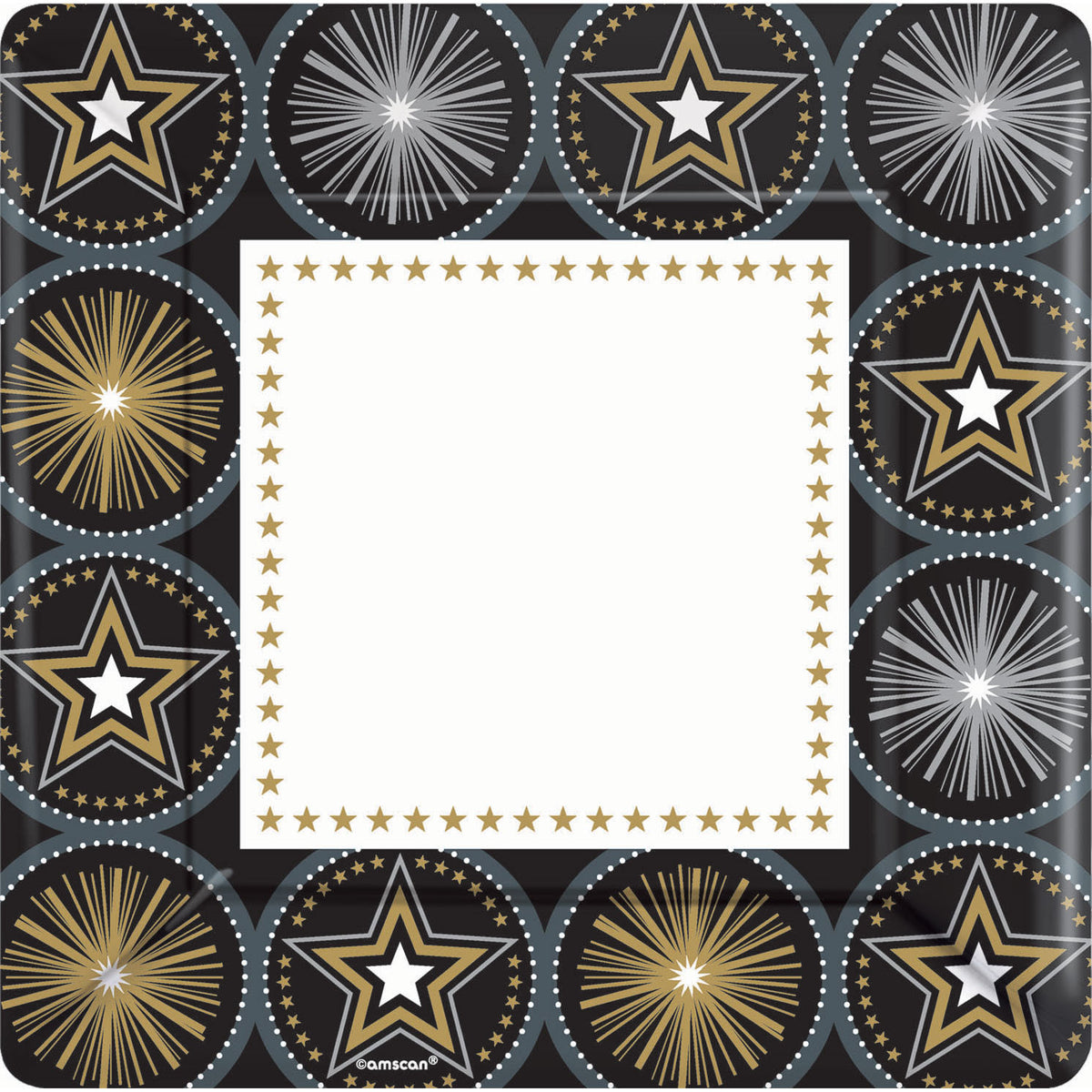 Glitter Starz Banquet Plates (8ct)