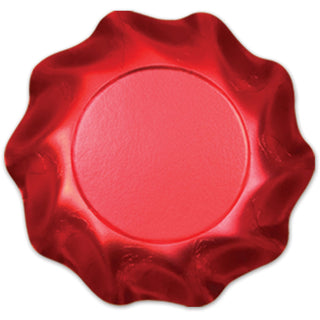 Satin Red Medium Bowl