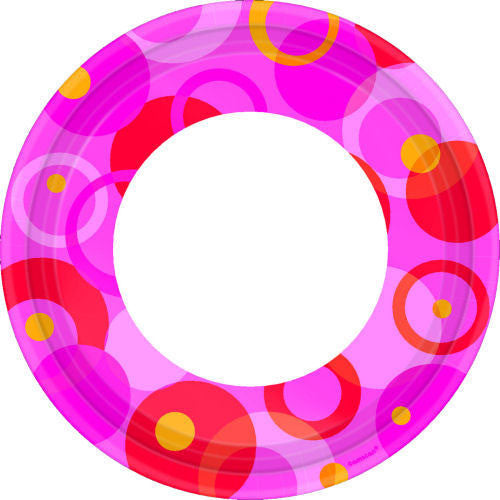 Cabana Pink Banquet Plates (8ct)