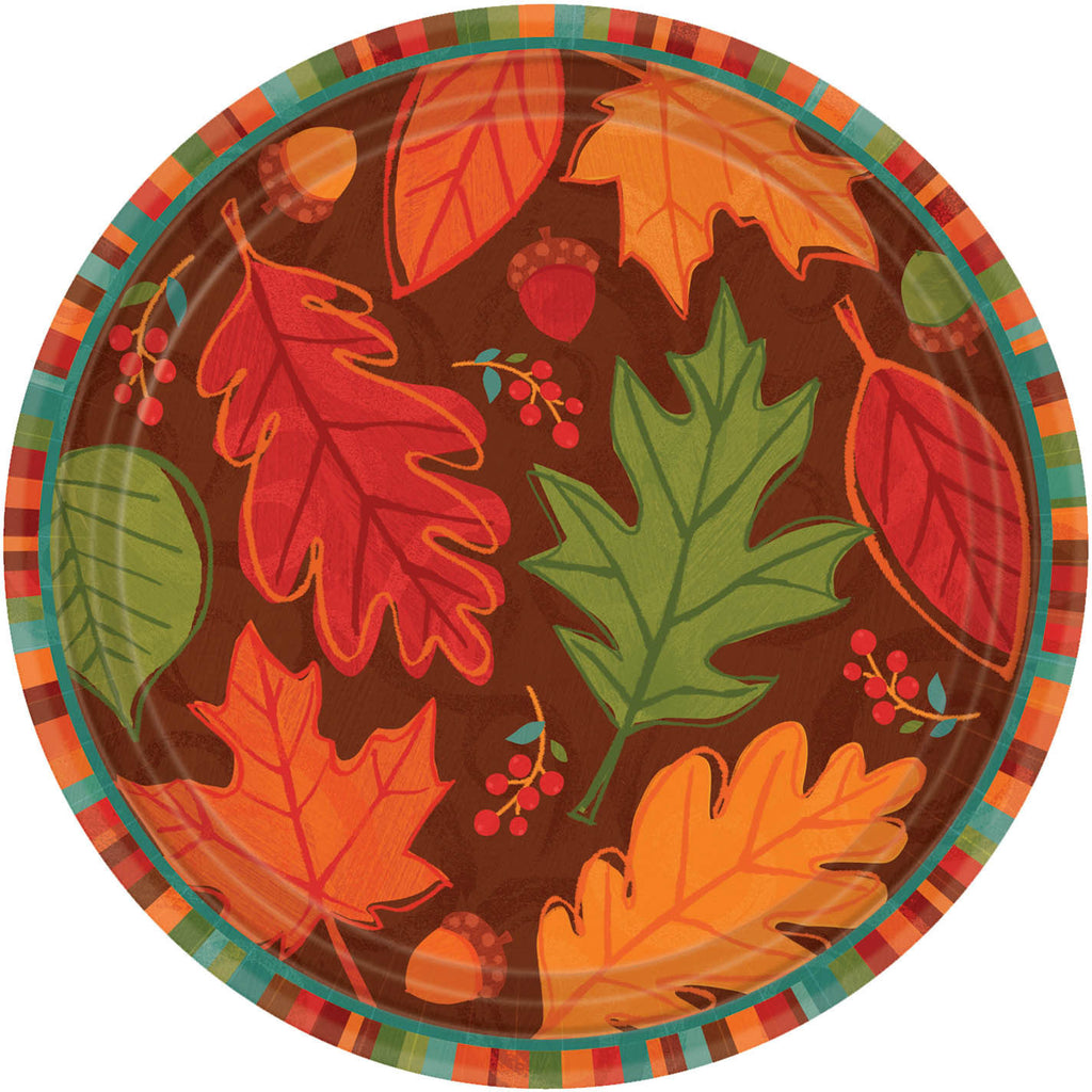 Falling Foliage Banquet Plates (8ct)