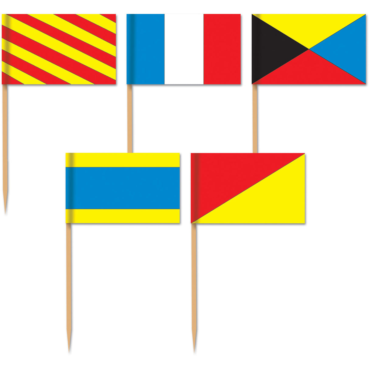 Nautcal Flag Picks