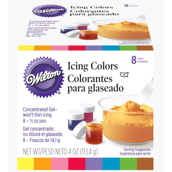 8 Icing Color Kit .5oz