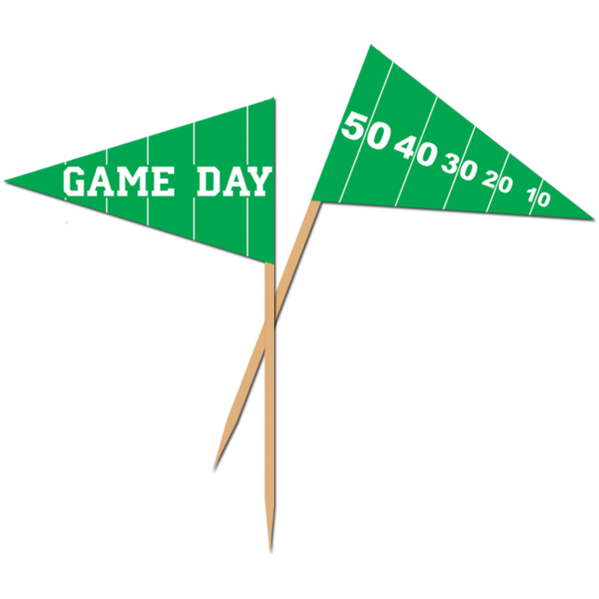 2.5" Game Day Football Picks (50 ct)