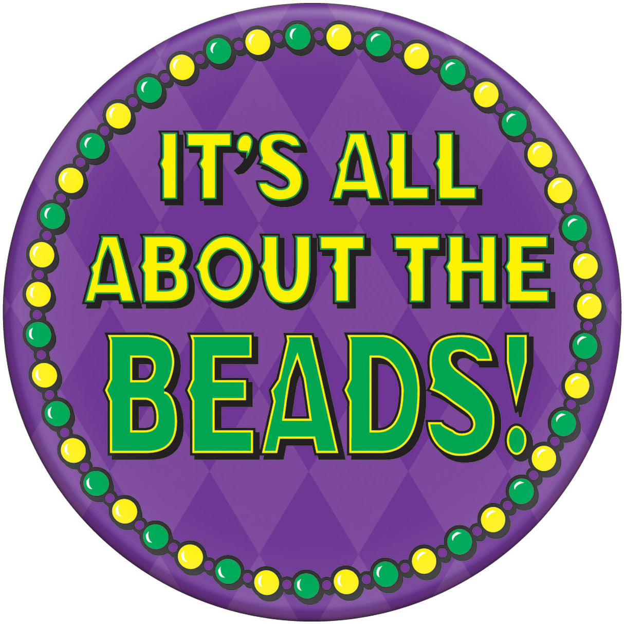 It's All About The Beads Button