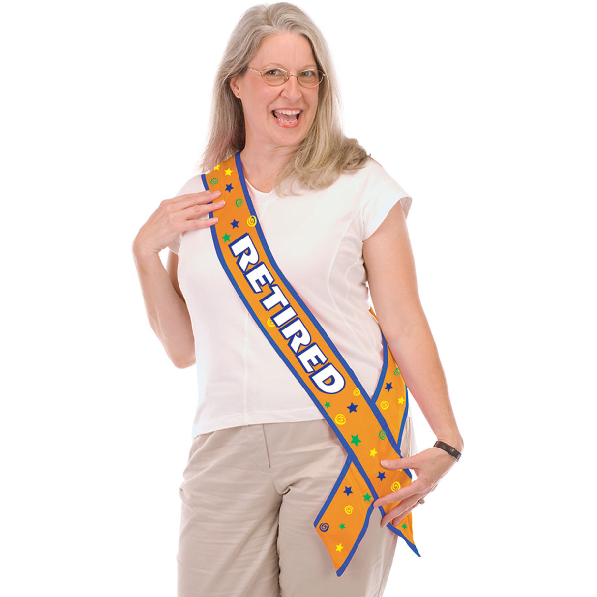 Retired Satin Sash