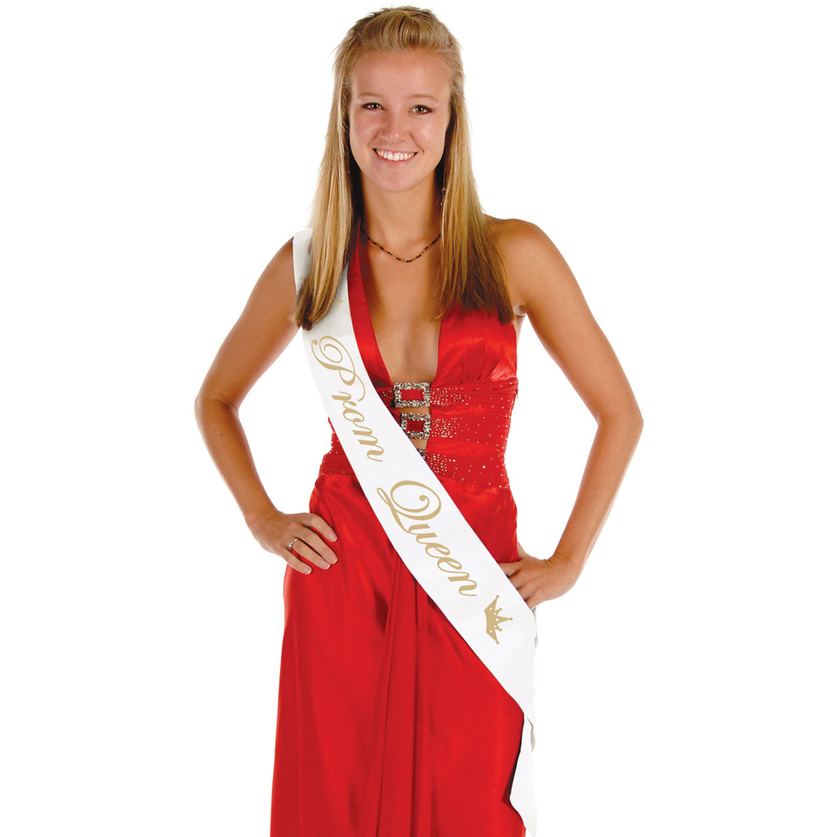 Prom Queen Satin Sash