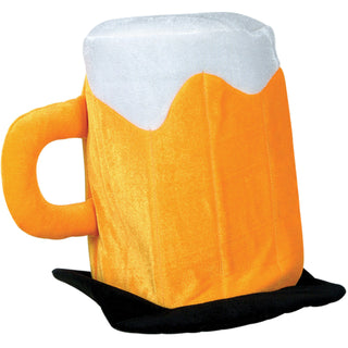 Plush Beer Mug Hat