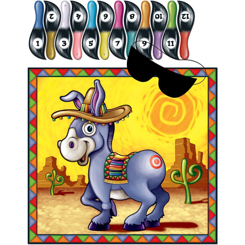 Pin the Tail on the Donkey Game