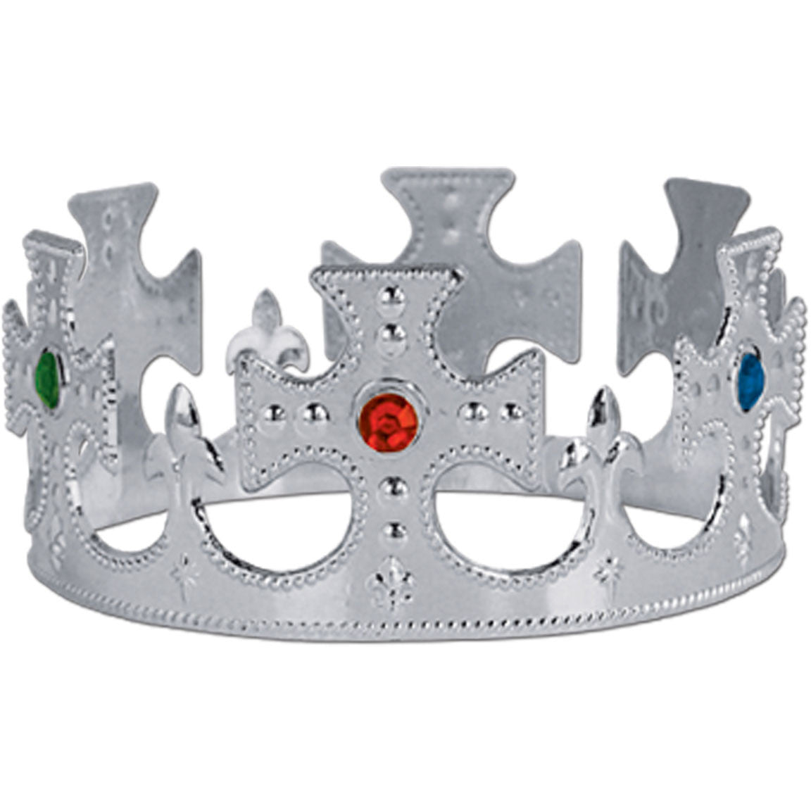 Plastic Jeweled King's Crown