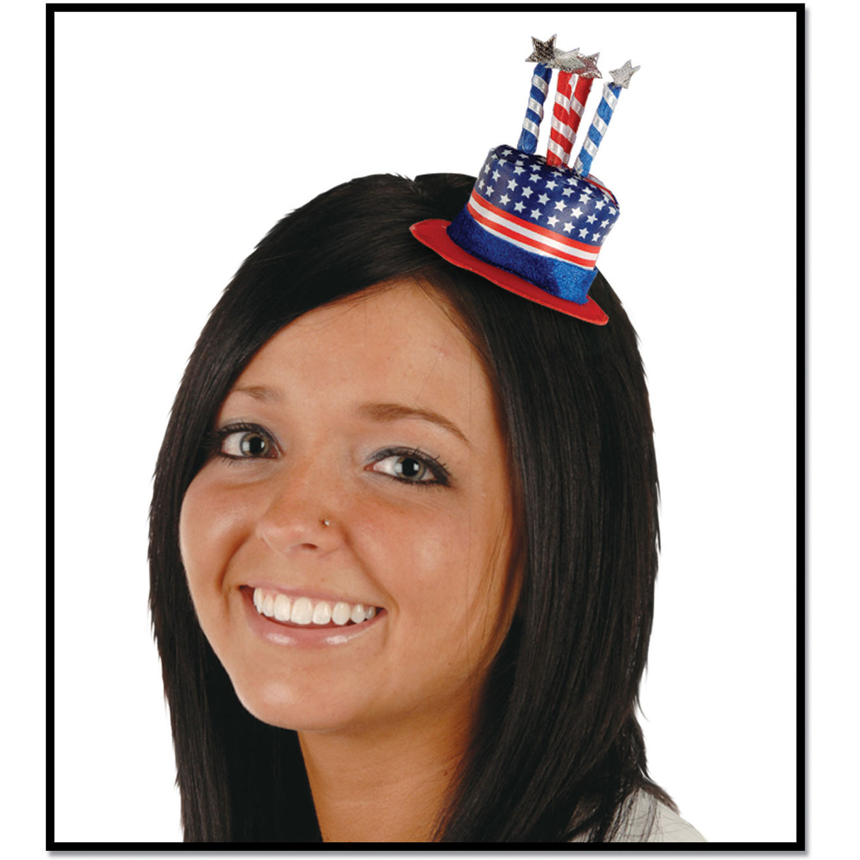 Uncle Sam Hat Hair Clip