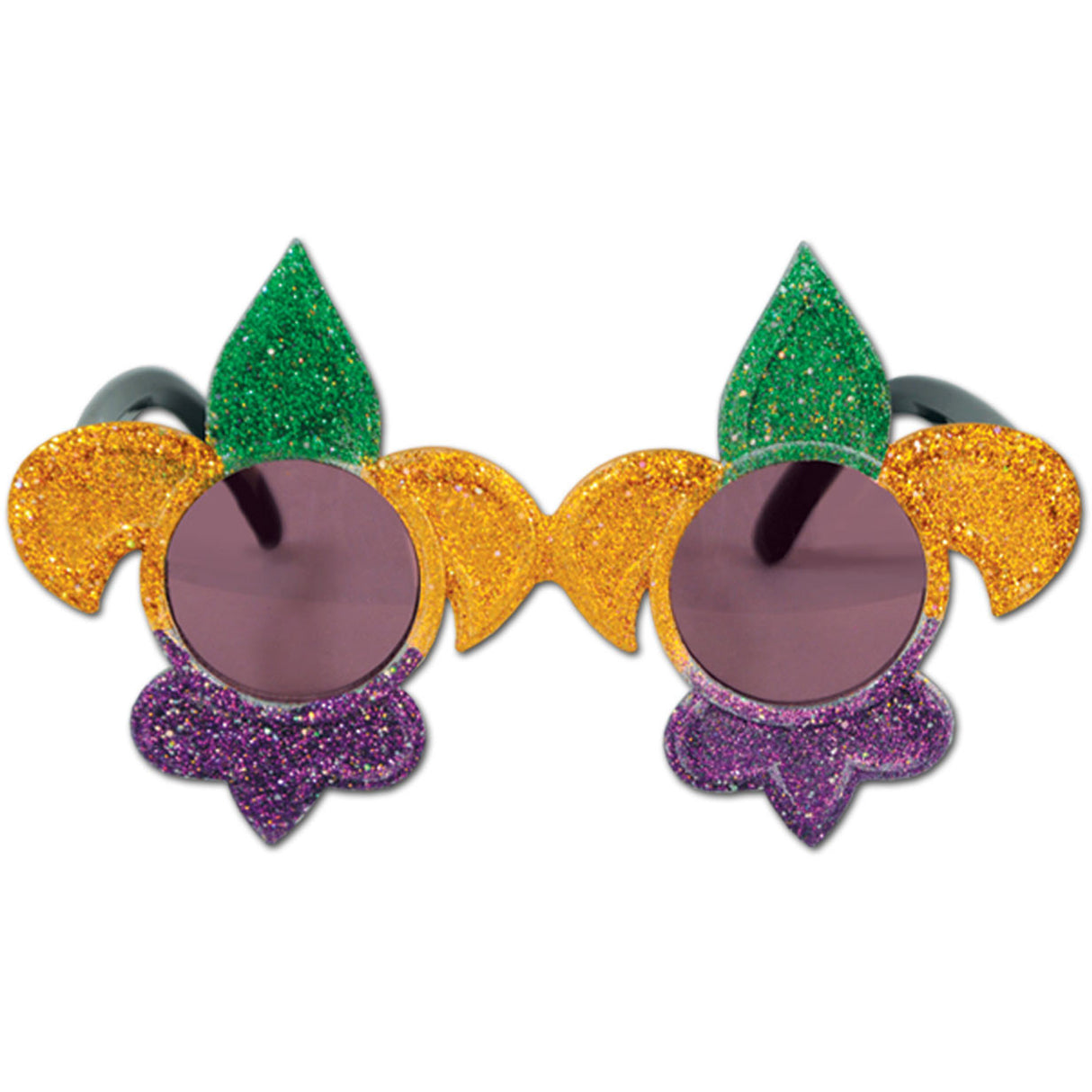 Glittered Fleur De Lis Fanci-Frames