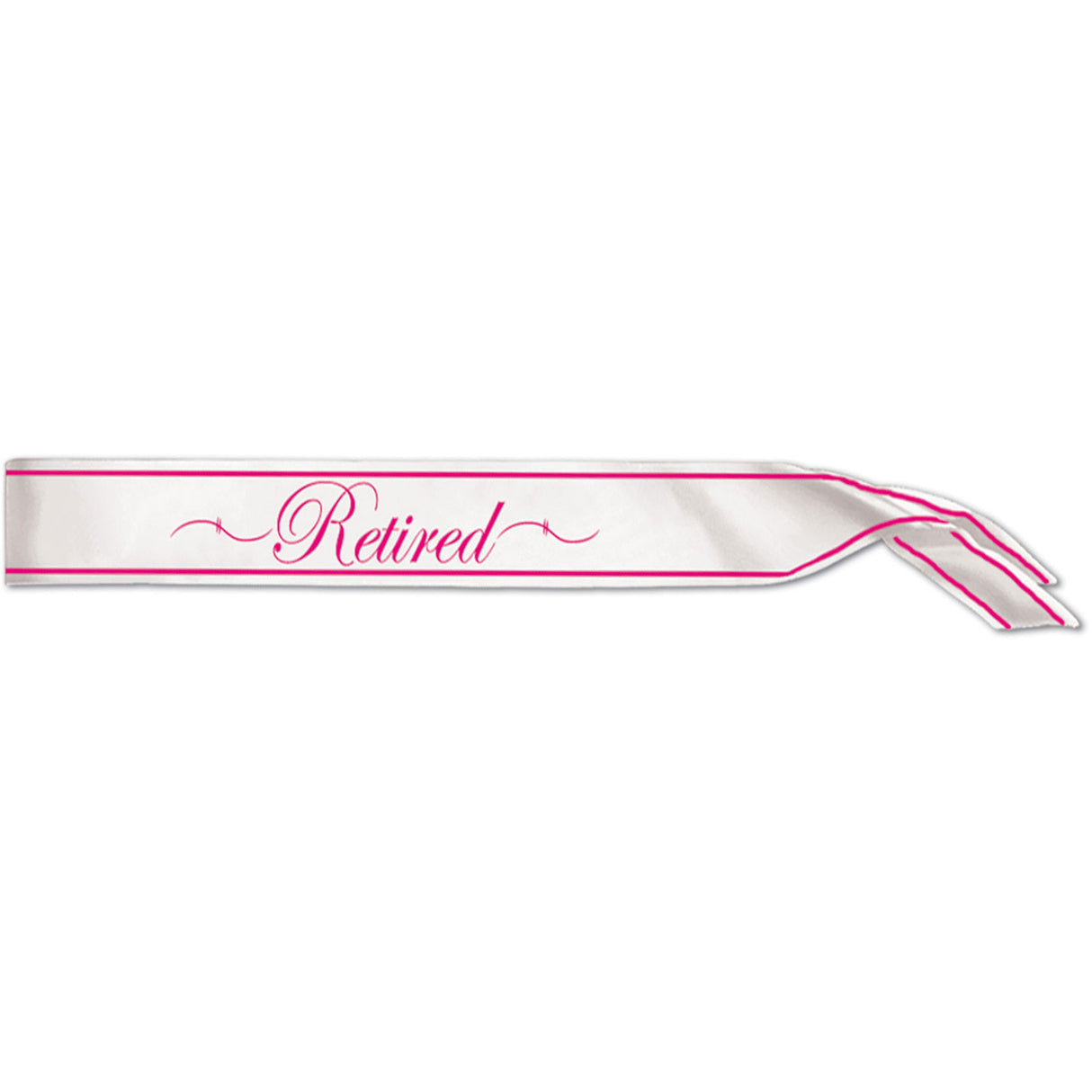 Retired Satin Sash