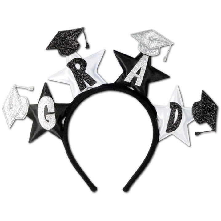 Glittered Grad Headband