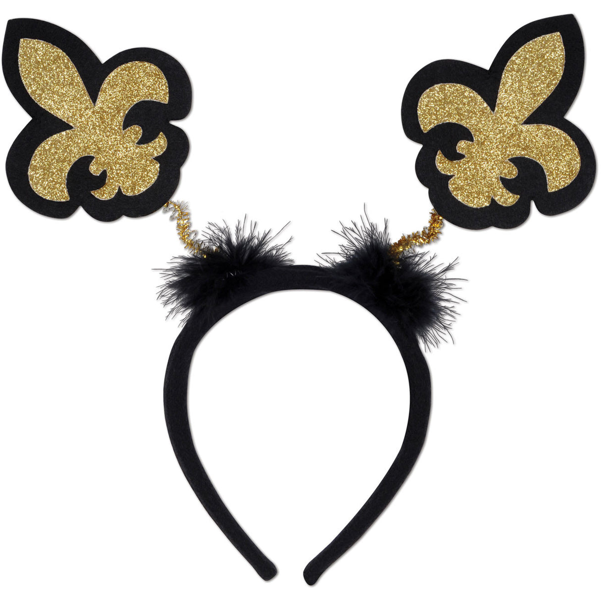 Glittered Fleur De Lis Boppers