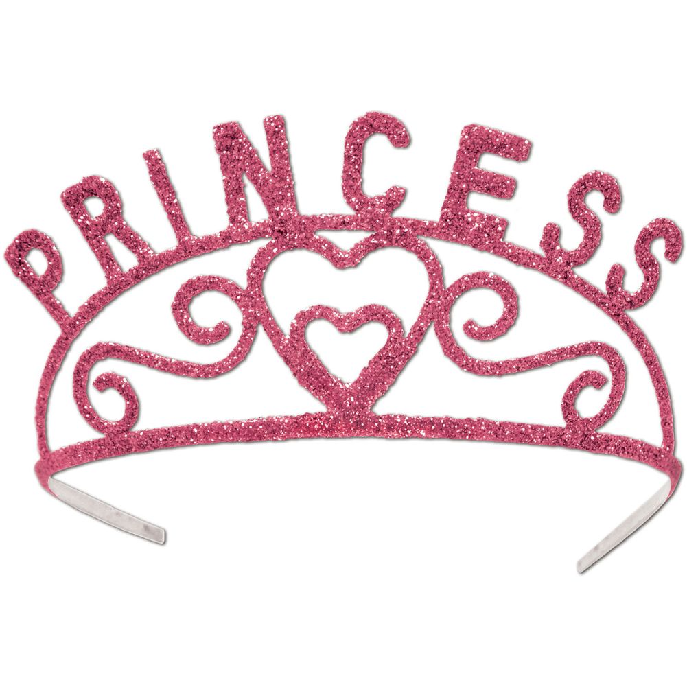 Glittered Princess Tiara
