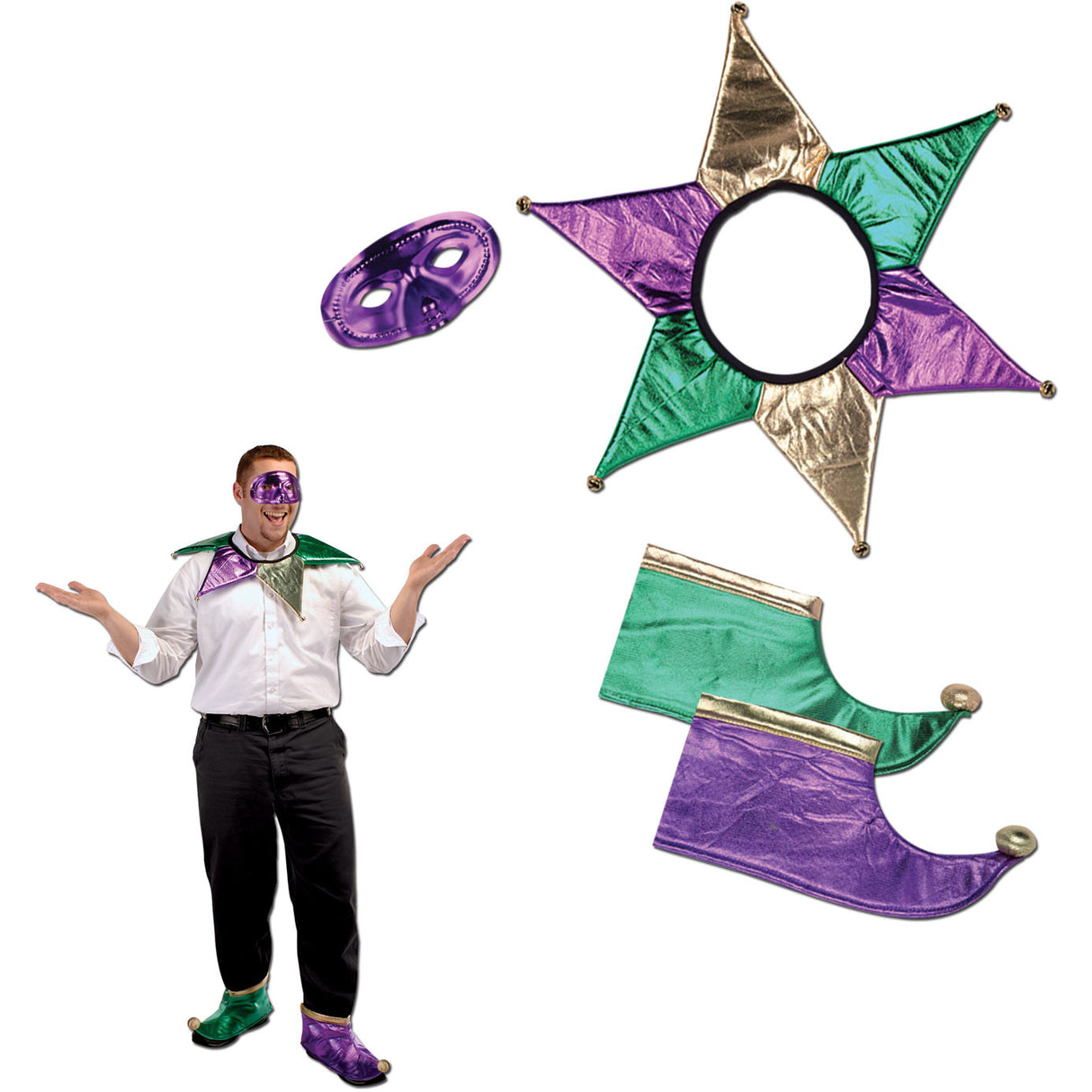 Mardi Gras Jester Set