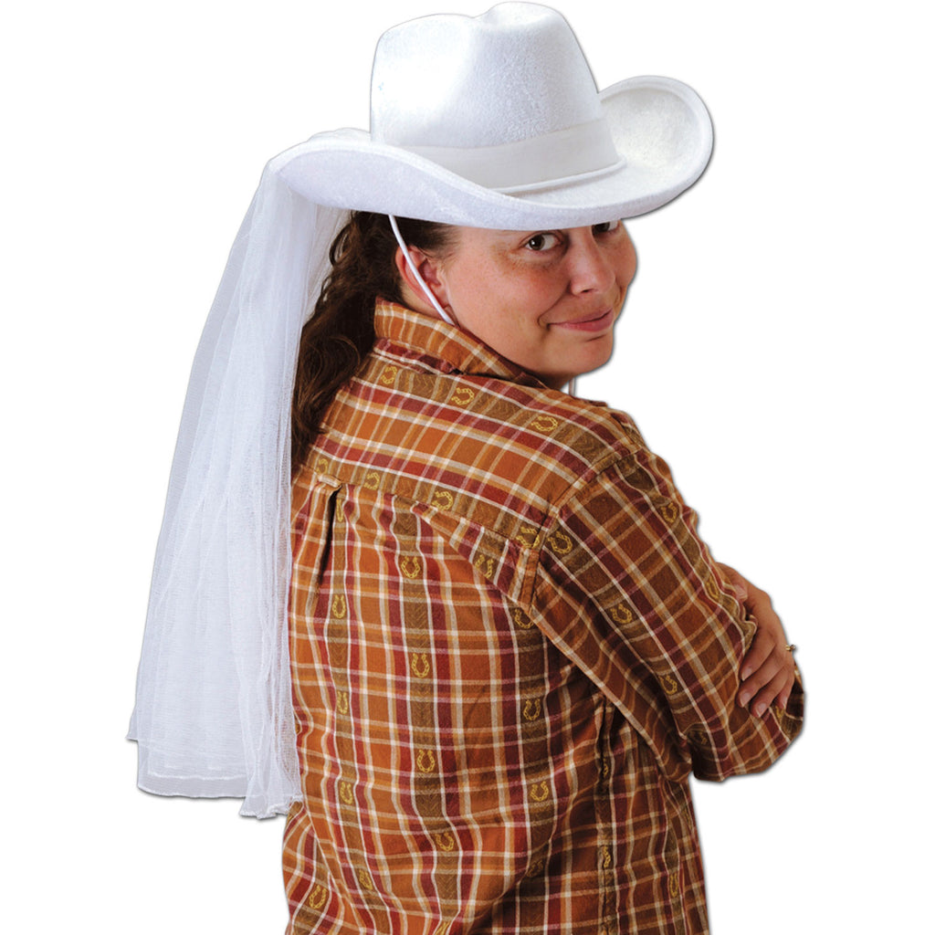 Western Bride Hat