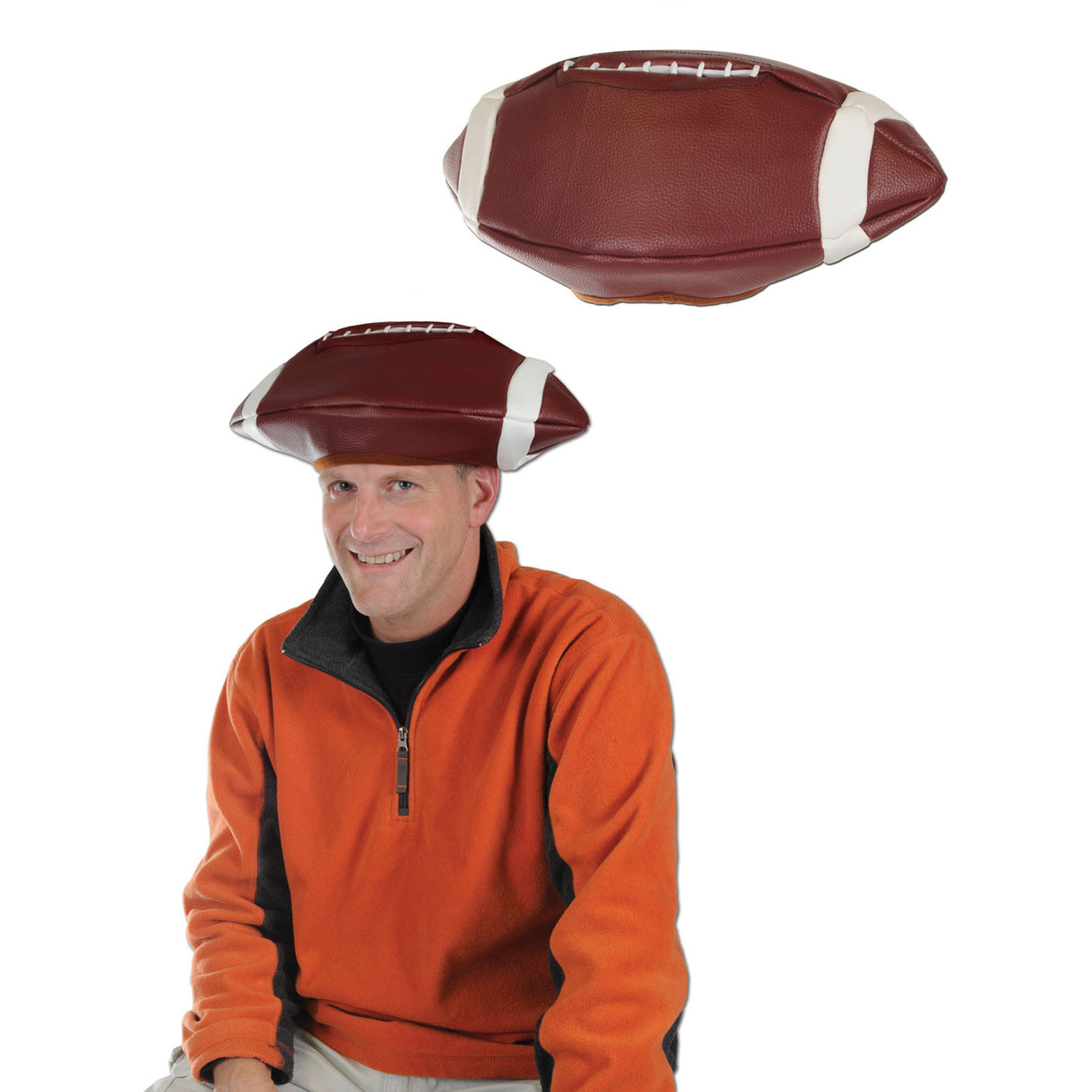 Vinyl Football Hat
