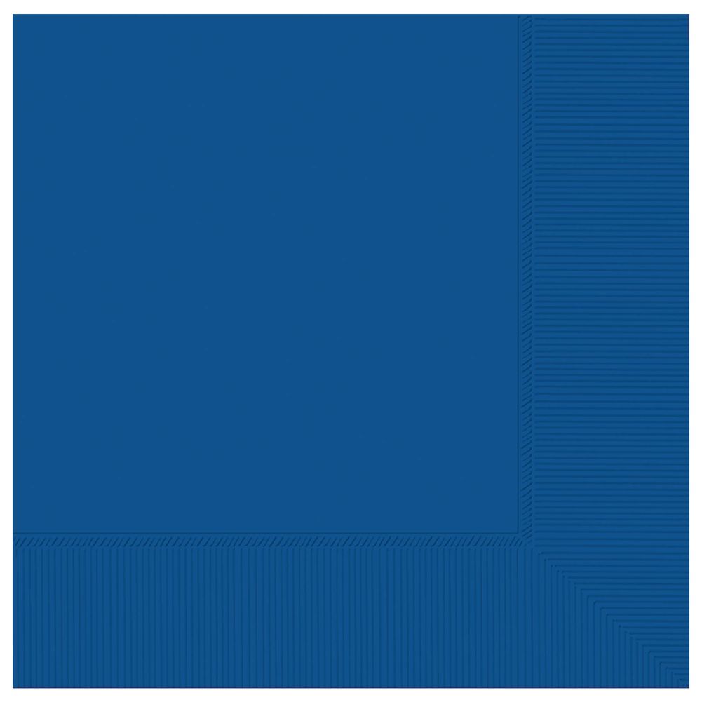Bright Royal Blue 3 Ply Luncheon Napkin 50 ct