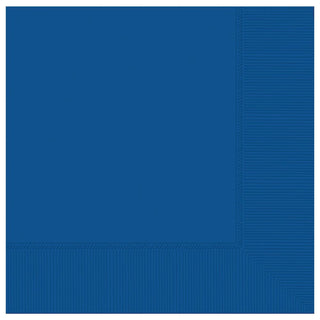 Bright Royal Blue 3 Ply Luncheon Napkin 50 ct