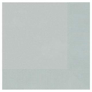 Silver 3 Ply Luncheon Napkin 50 ct