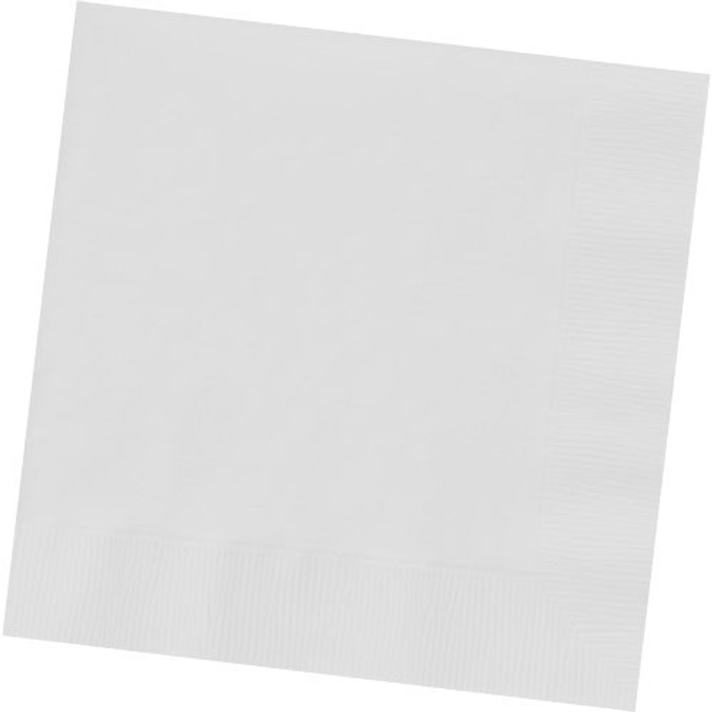 Frosty White Big Party Pack Dinner Napkin 50 ct