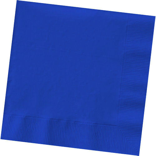 Bright Royal Blue Big Party Pack Dinner Napkin 50 ct