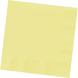 Light Yellow Big Party Pack Dinner Napkin 50 ct