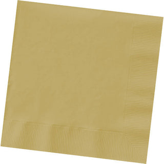 Gold Big Party Pack Dinner Napkin 50 ct