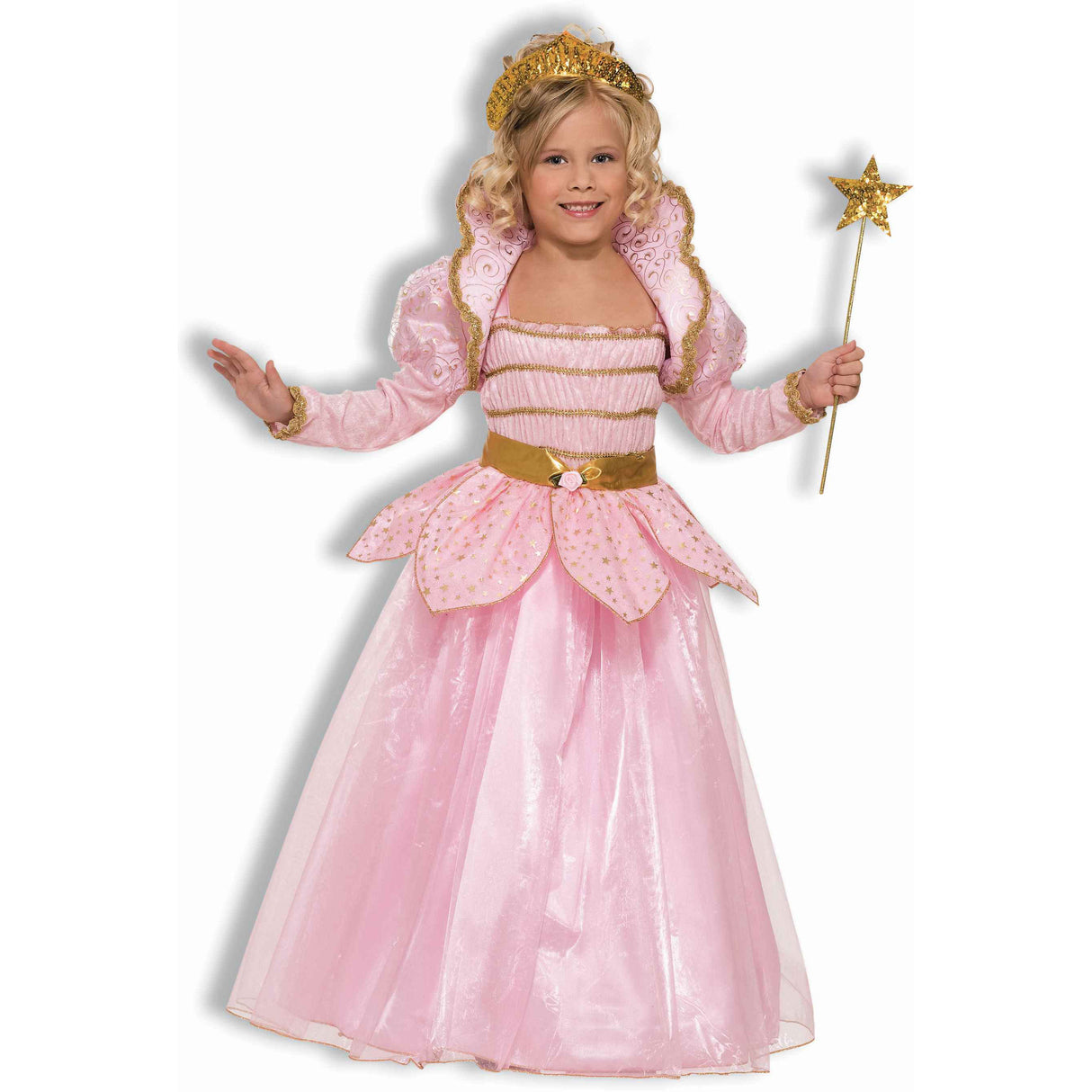 Little Pink Princess Costume Girls Medium