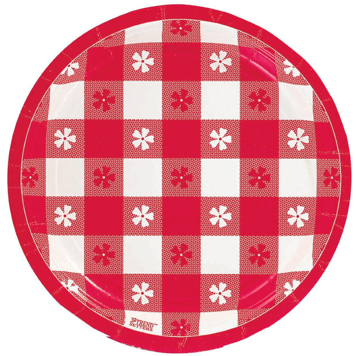 Gingham Check Dessert Plates (12ct)