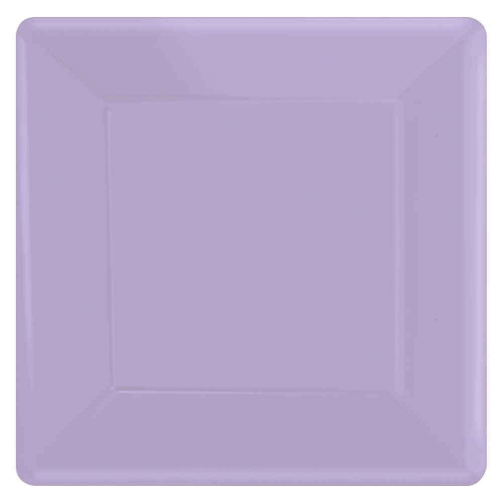 Lavender Square Paper Dessert Plates (20ct)