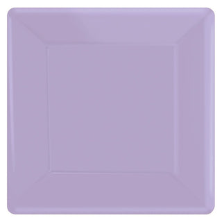 Lavender Square Paper Dessert Plates (20ct)