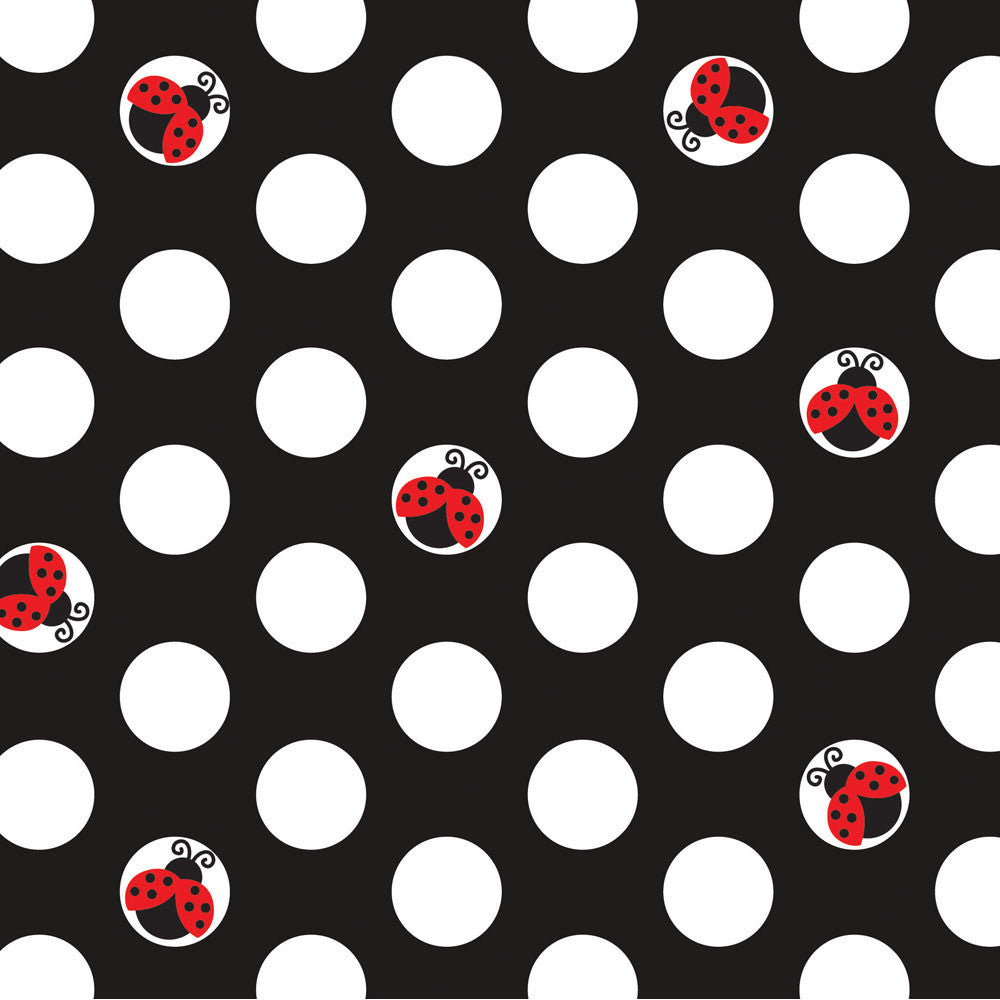 Ladybug Fancy Beverage Napkins (16ct)