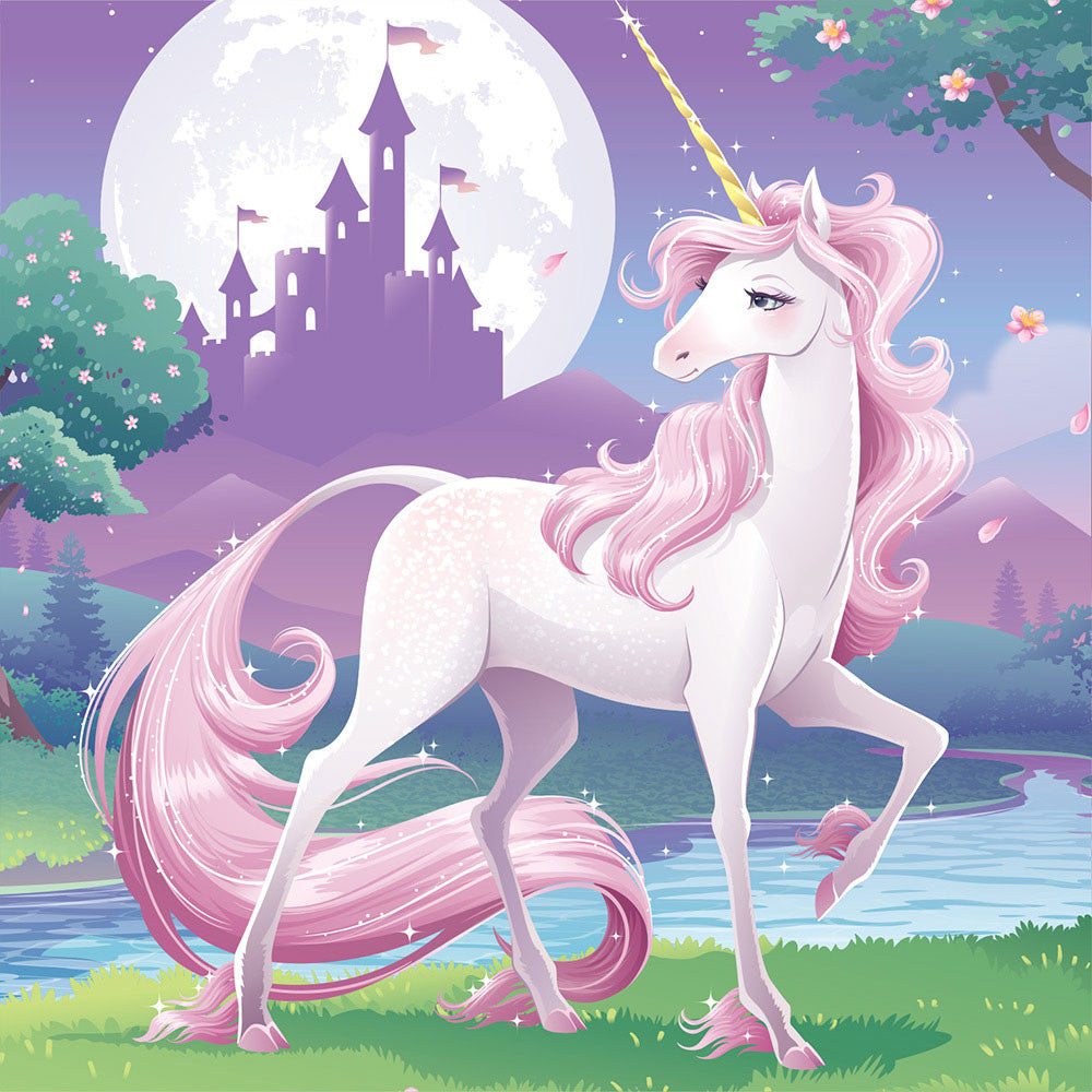 Unicorn Fantasy Beverage Napkins (16ct)
