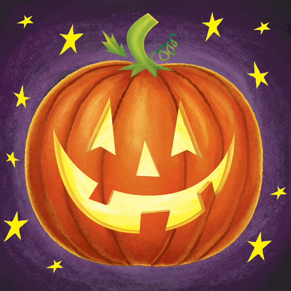 Pumpkin Silhouettes Beverage Napkins (16ct)