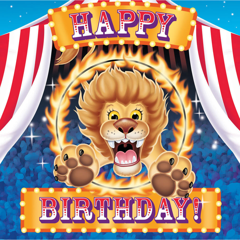 Big Top Birthday Luncheon Napkins (16ct)