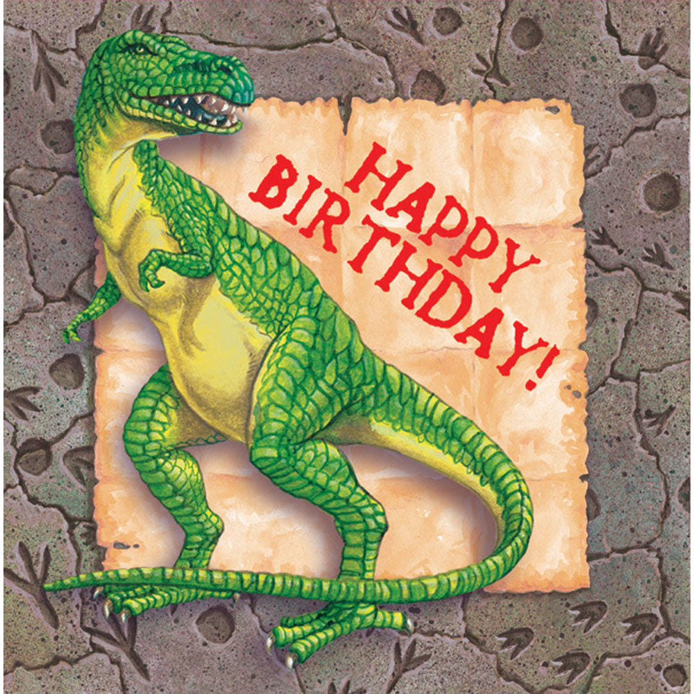 Diggin' For Dinos Birthday Luncheon Napkins (16ct)